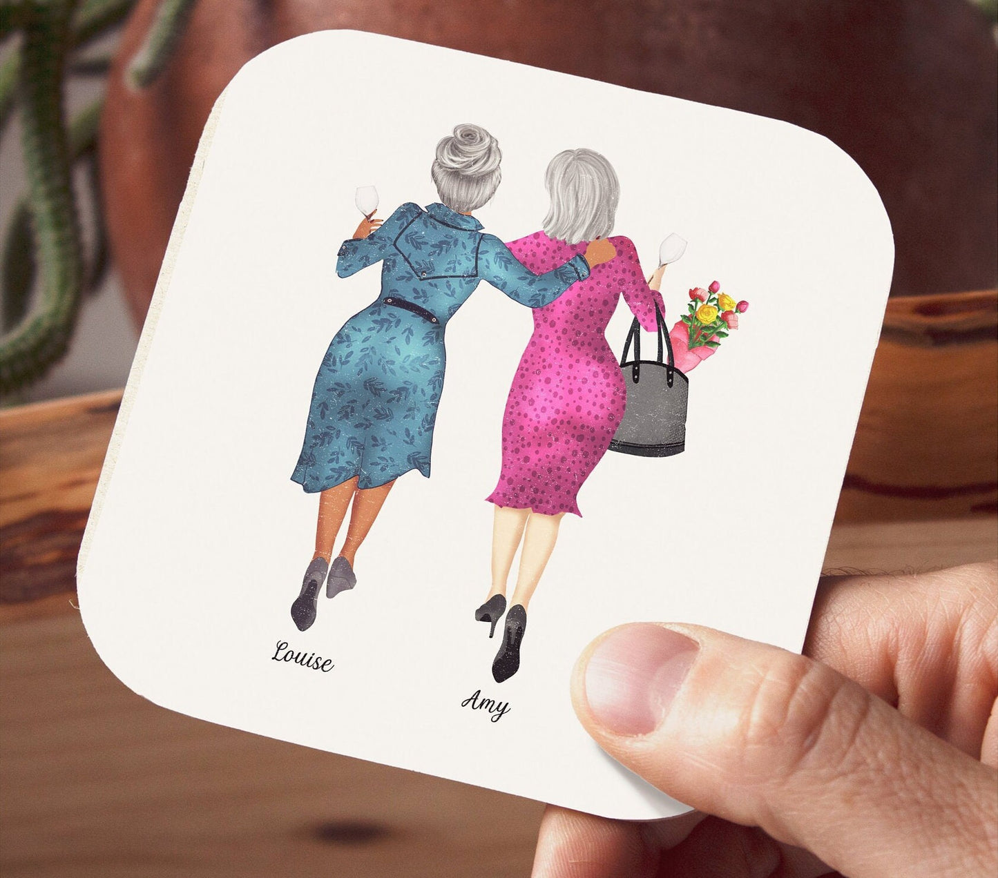 Best friend mug, We'll Be Friends Until We're Old And Senile Then We'll Be New Friends Granny mug