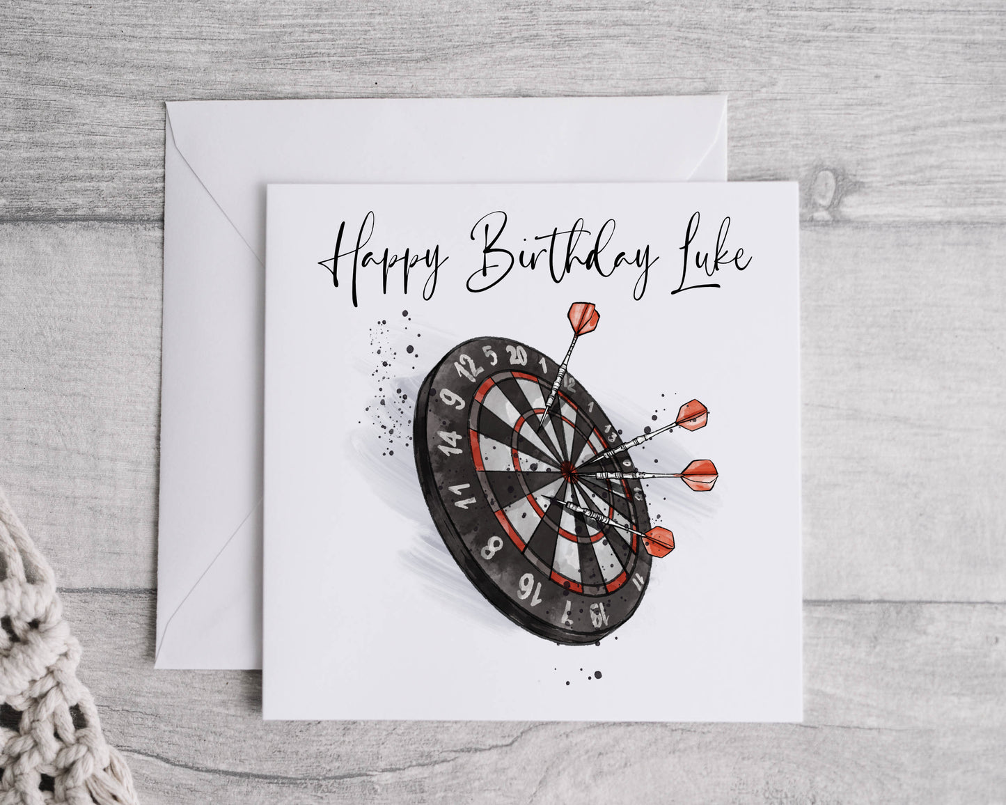 Personalised Sports birthday card, Fathers day Card, Any occasion and age Pool, Darts, Cricket.Snooker, Boxing