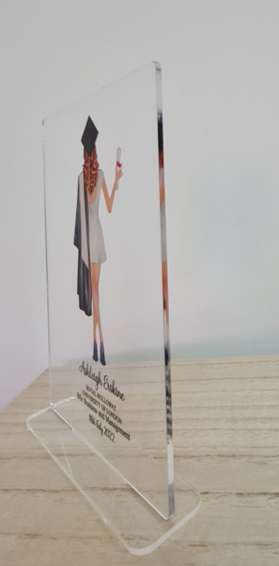 Personalised Graduation gift for her, Graduation acrylic plaque, Graduation Gift Ideas, Gift for Graduation