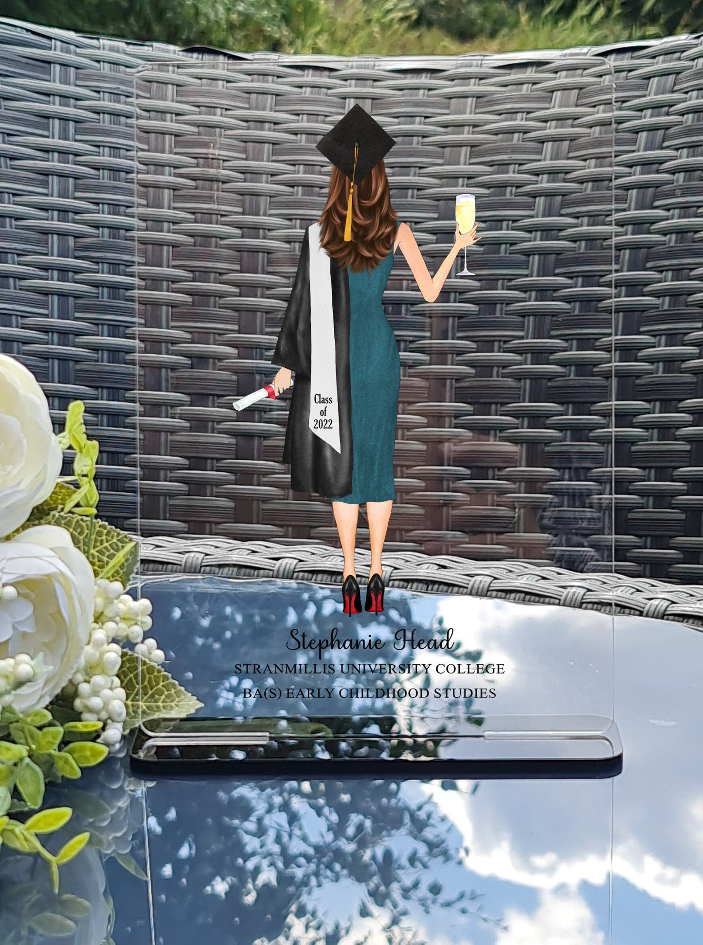 Personalised Graduation gift for her, Graduation acrylic plaque, Graduation Gift Ideas, Gift for Graduation