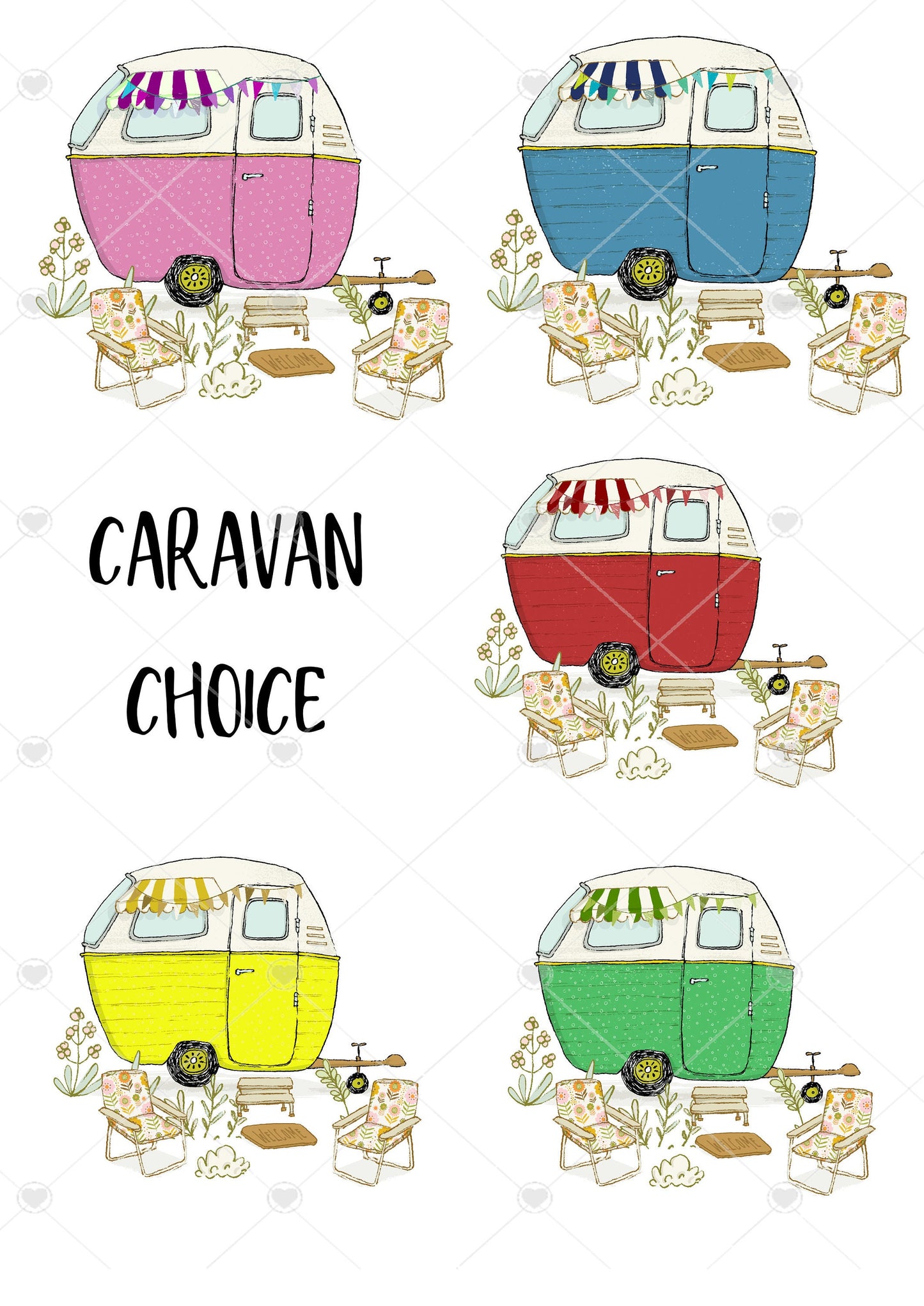 Personalised Caravan travel scrapbook, motorhome campervan adventure memory book, photo album