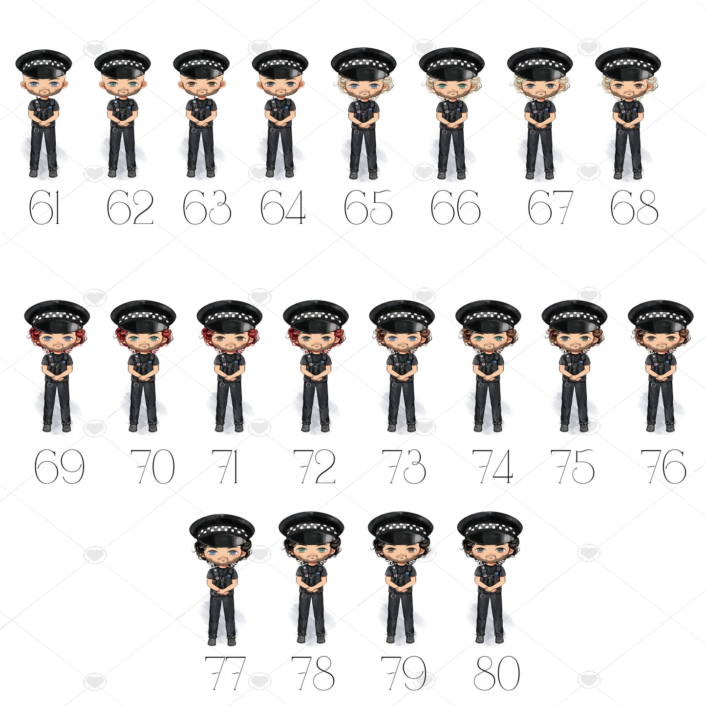 Personalised Police Card, Police Congratulations Card, Police Promotion Card, Retirement, Passing Out, Police Force, PCSO Card, Well Done