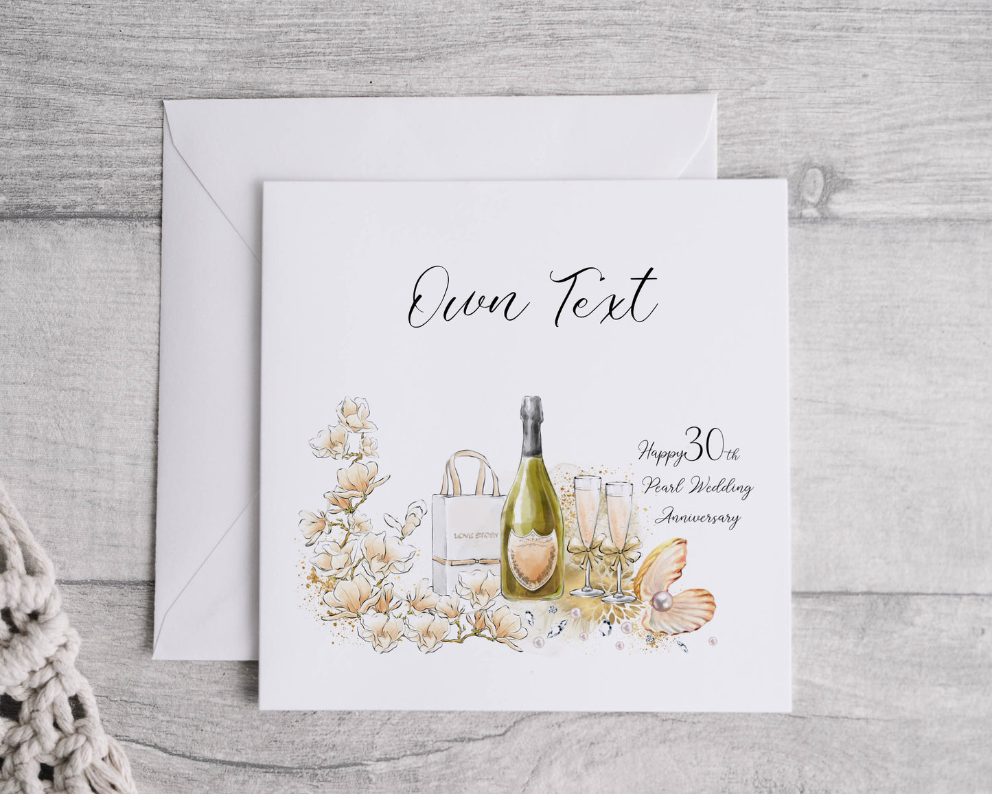 Anniversary card personalised - 1st, 5th, 10th, 15th,20th, 25th, 30th, 40th,50th, 60th wedding anniversary, Card for wife, husband, girlfriend, boyfriend, Wedding card