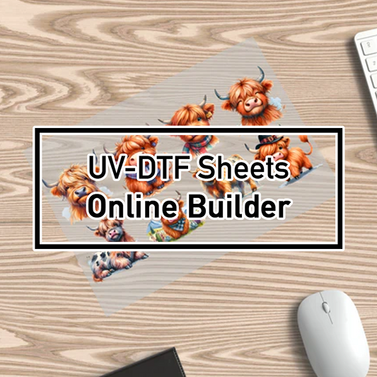 UV DTF A4 or A3 sheet