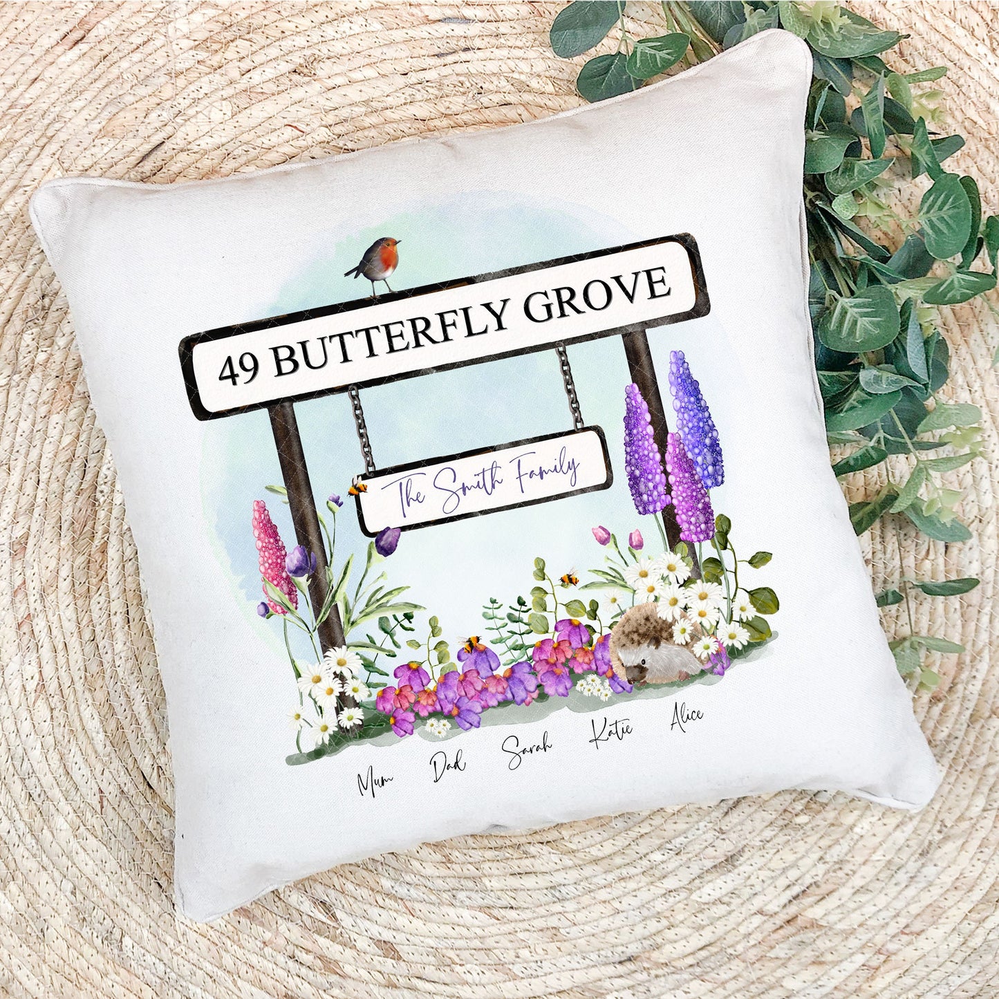 Personalised  New Home Cushion Cover, Gift for New home, Personalised Gift, Gift for Friend
