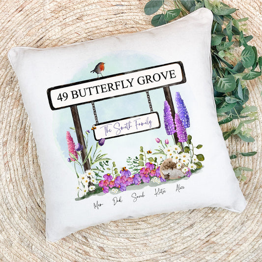 Personalised  New Home Cushion Cover, Gift for New home, Personalised Gift, Gift for Friend