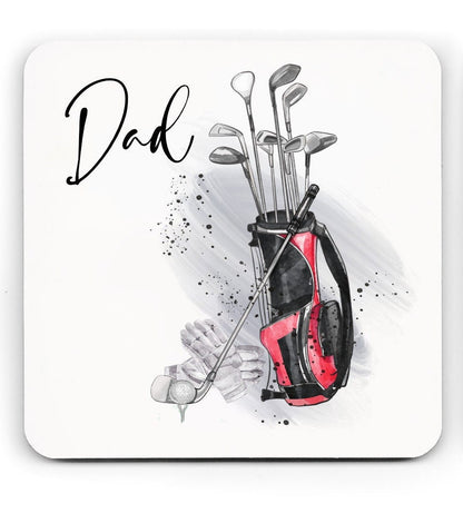 Personalised Golf player birthday card,  Fathers day Card, Any occasion and age