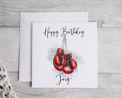Personalised Sports birthday card,  Fathers day Card, Any occasion and age Pool, Darts, Cricket.Snooker, Boxing