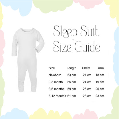 Personalised First Father's Day Baby Grow, Sleepsuit, First Fathers Day Gift, 1st Fathers Day, New Dad Gift,  New Daddy Gift